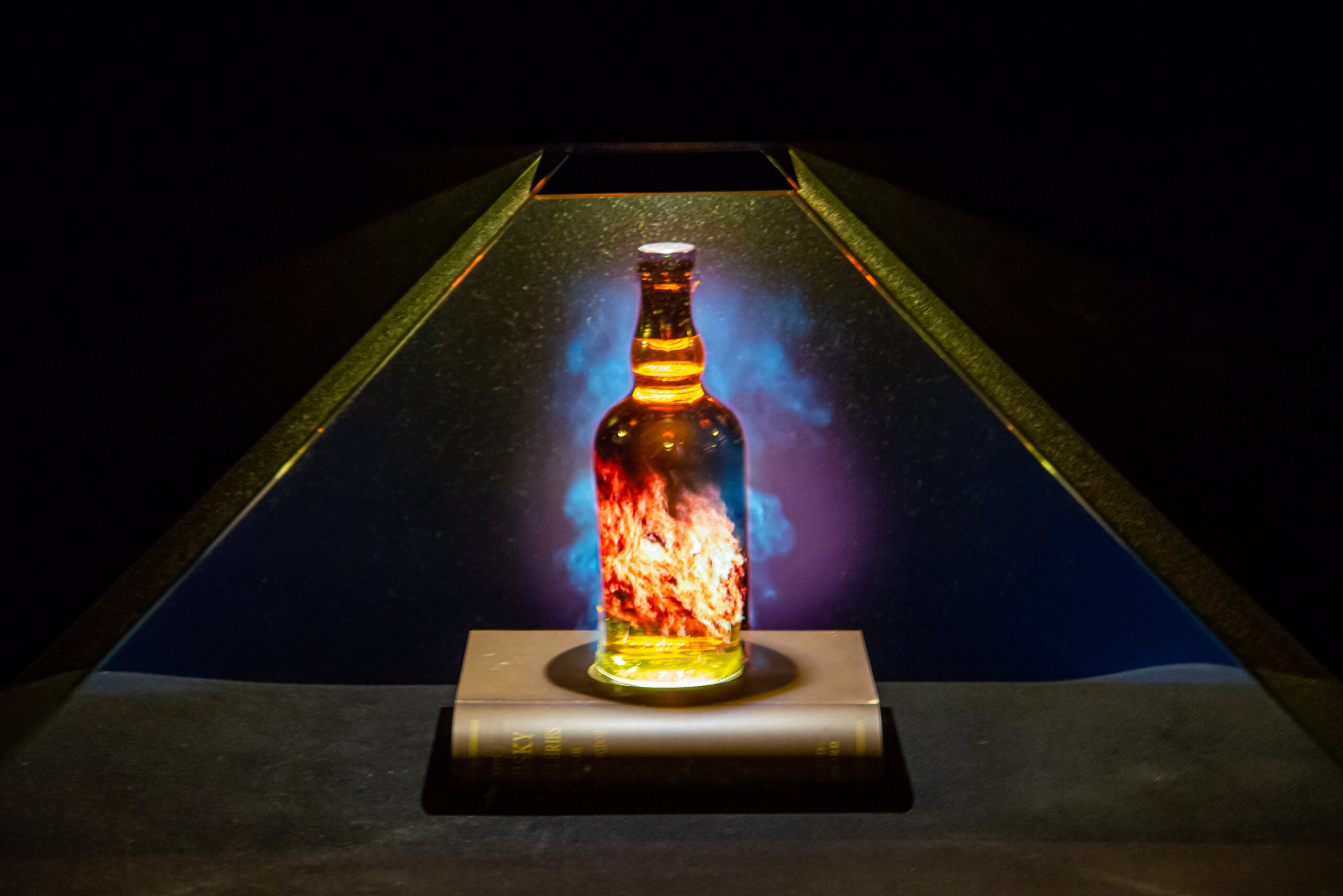 A hologram – a magical bottle that looks so real