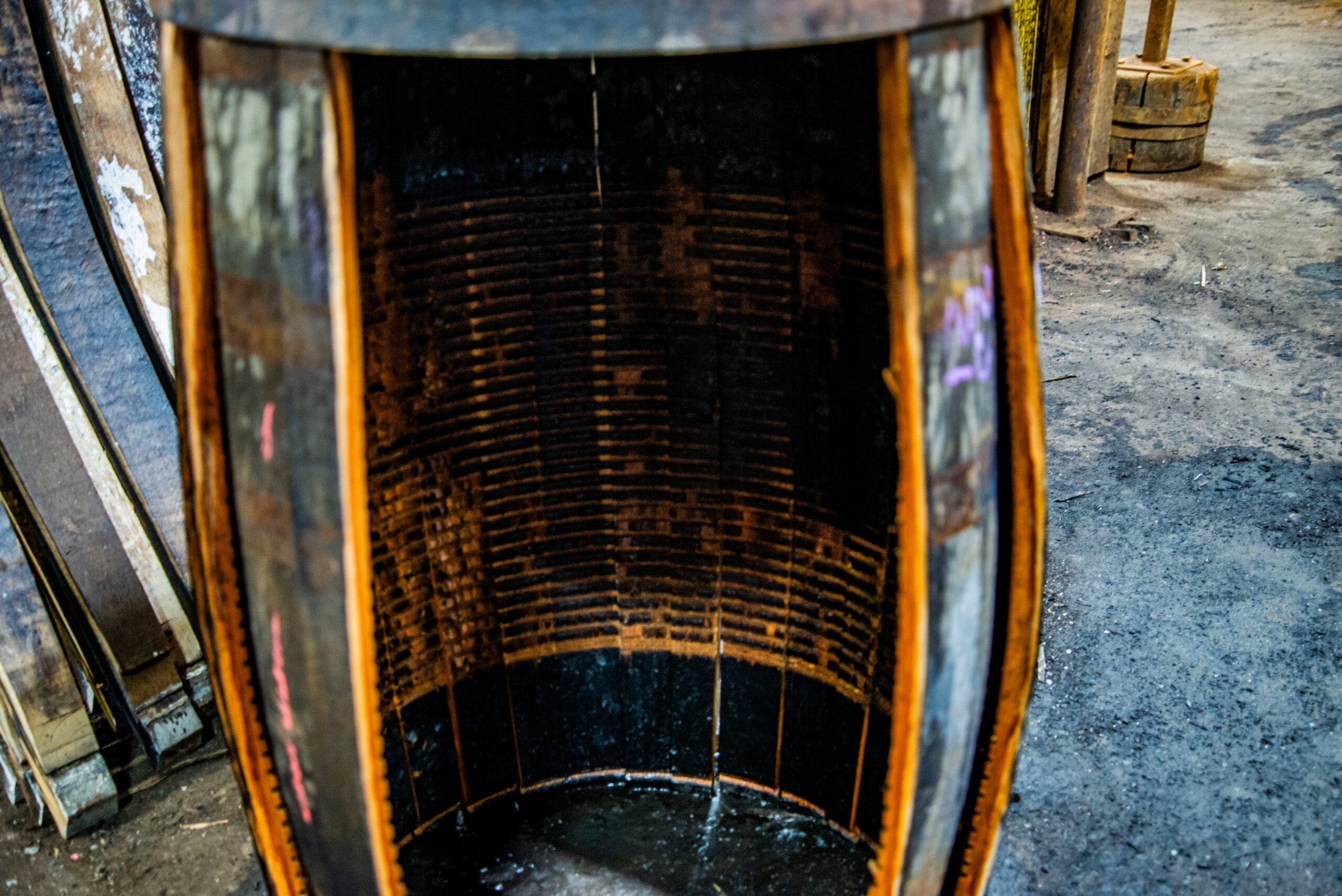 Inspection and disassembling casks